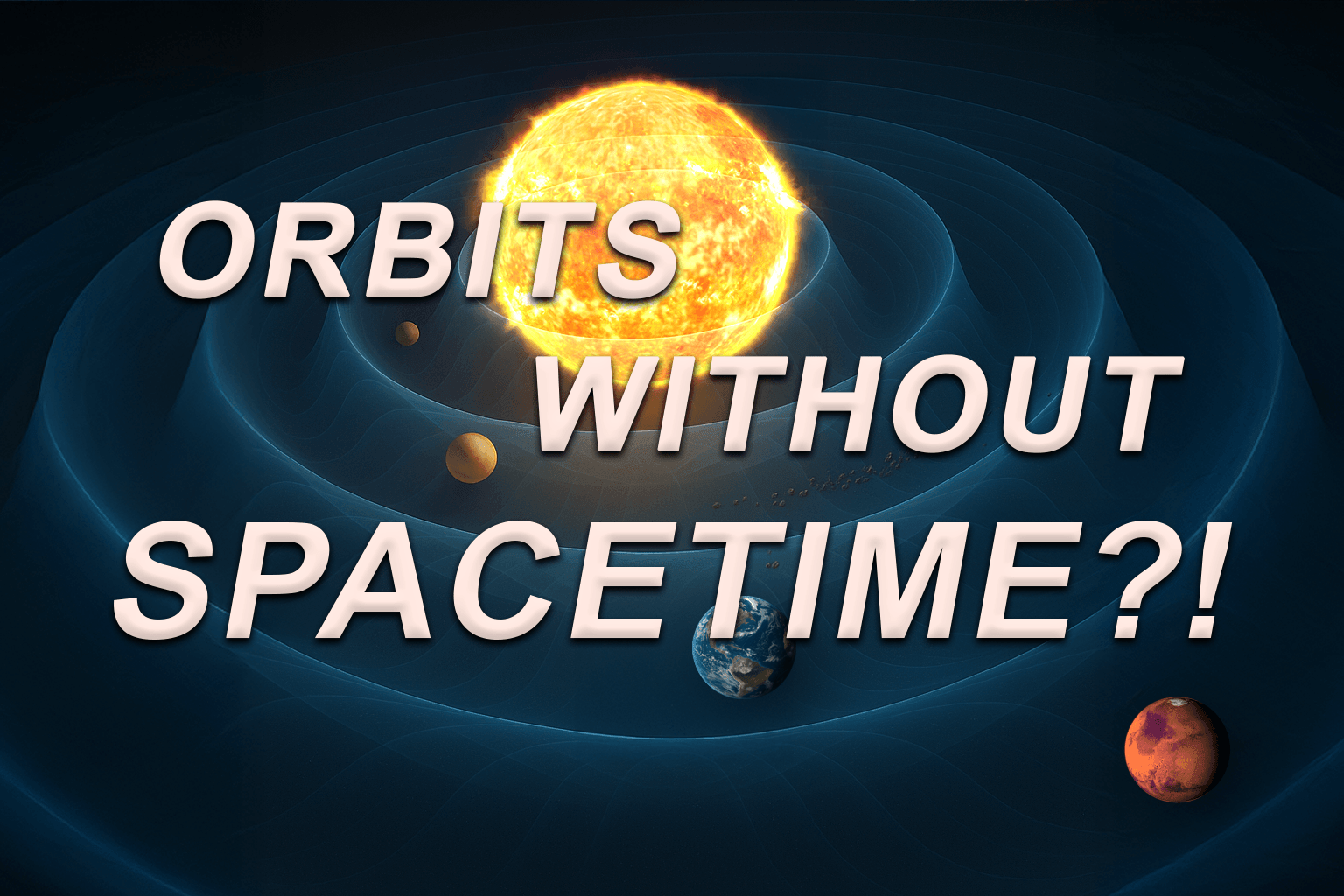 Orbits Without Spacetime?!